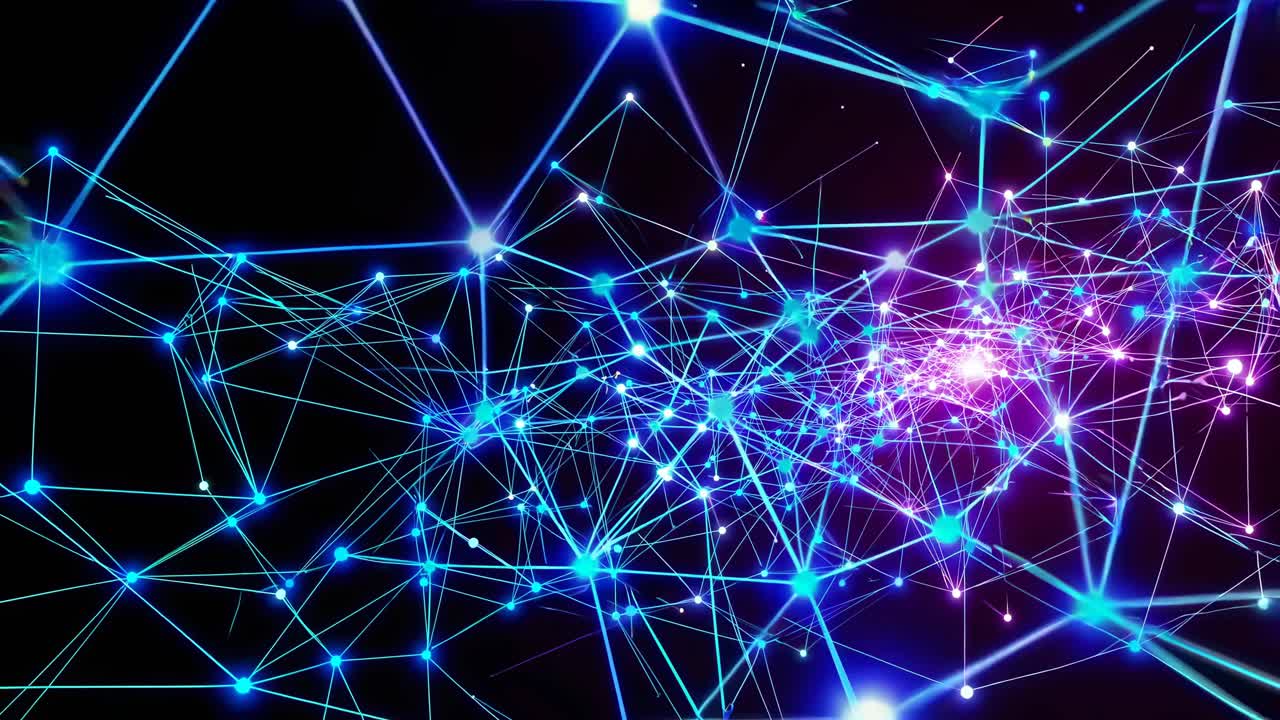 visualización de la red abstracta