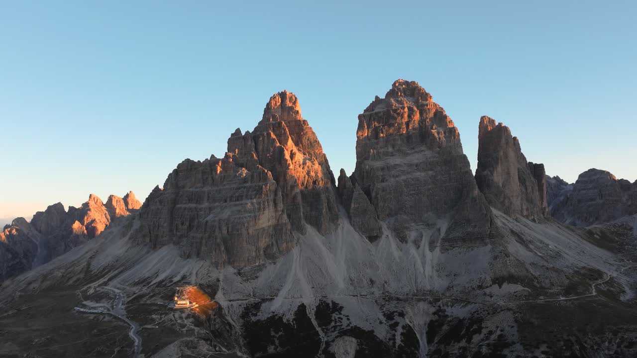 Tre Cime di Lavaredo 4K Cinematic Drone Footage - Dolomites - Italy_05