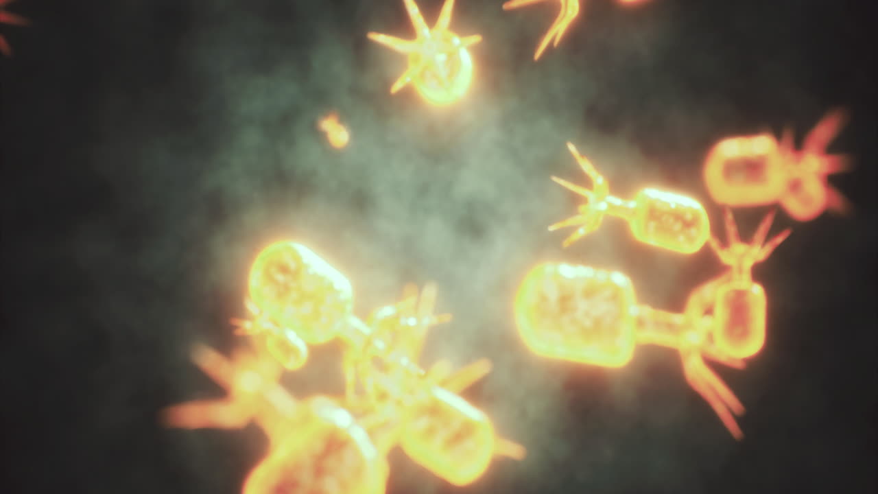 Discovering glowing micro creatures in an underwater realm