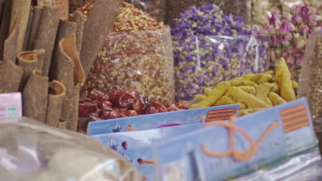 different seasonings on a market in dubai