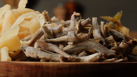 dried fish and seafood snacks