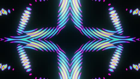 caleidoscopio multicolor de plasma para espectáculos de música