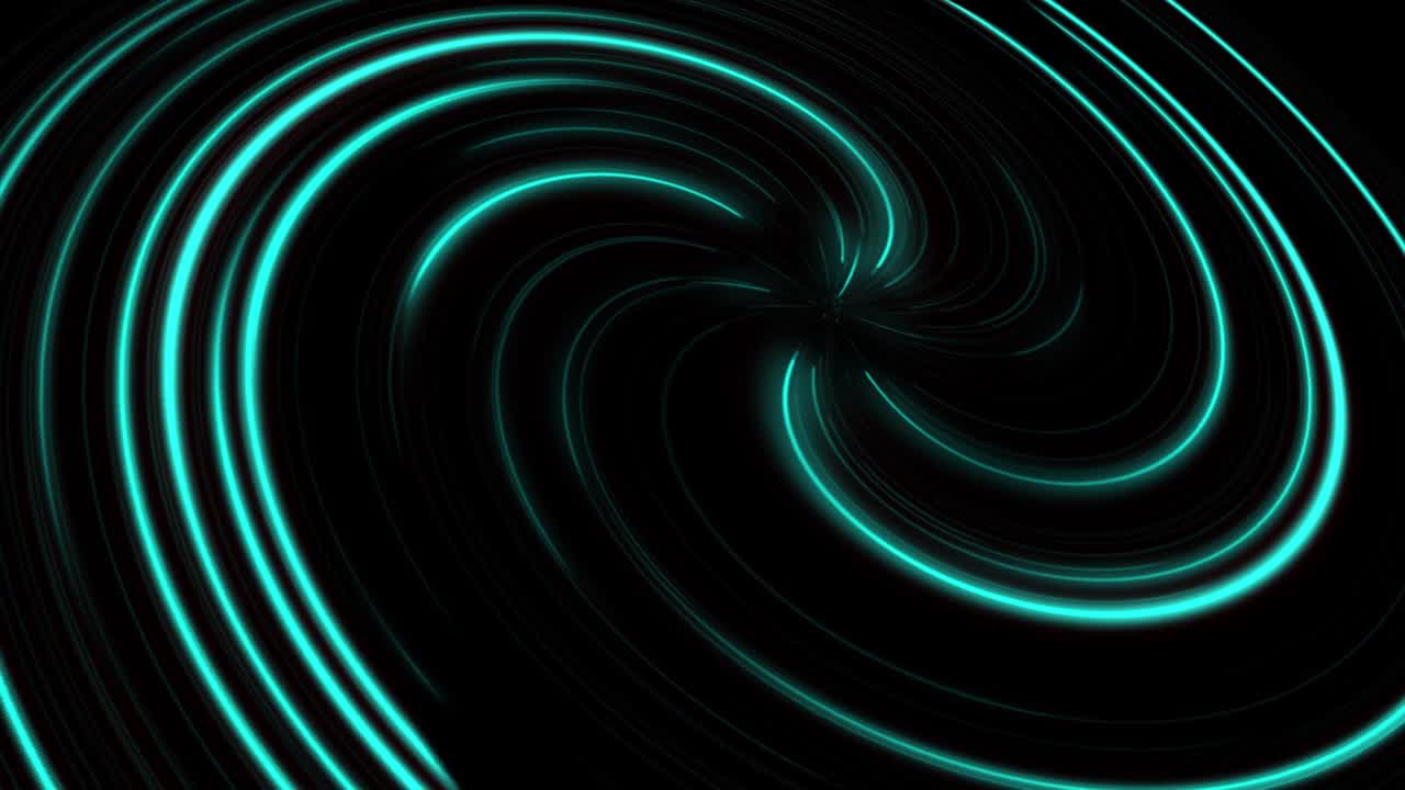 Vortex neon inhalation animation motion graphics