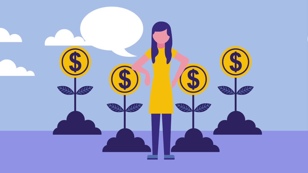 사람들 비즈니스 애니메이션