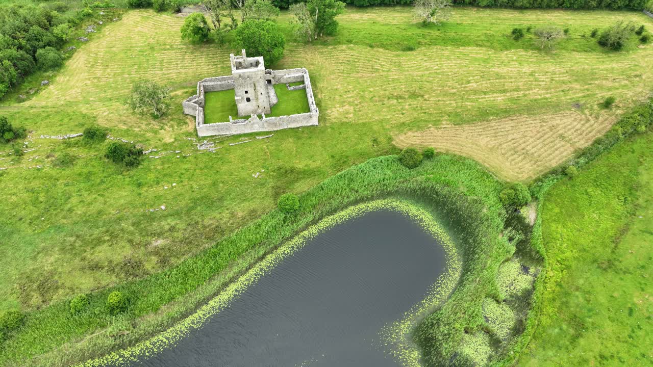 Irish Castles Friedan castle Galway picturesque romantic castle on the edge of The Burren Ireland epic Locations and landscapes