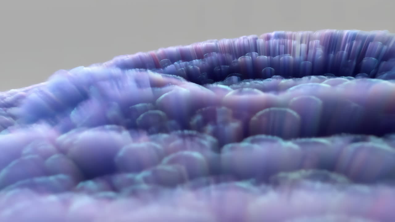 Abstract Purple and Blue Wavy Texture