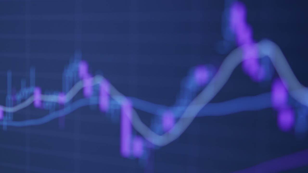 cryptocurrency/forex/stock chart background