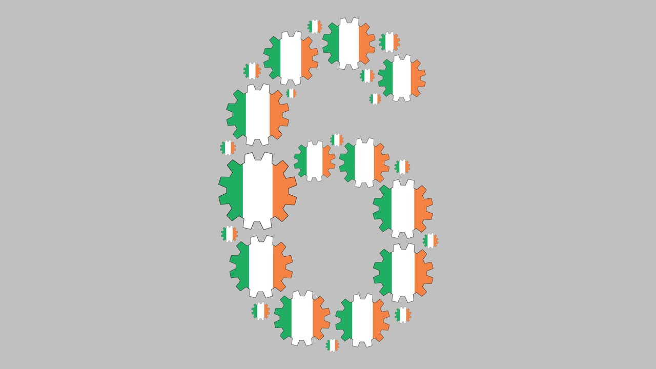 el número seis irlandés