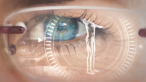 digital glasses human body