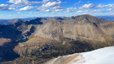 Mount-Sherman-Dilemma-Rocky-Mountains-14er-Landschaft-Kite-Lake-Mount-Lincoln-Loop-Fourteener-Wanderweg-Gipfel-Der-Rocky-Mountains-Colorado-Bross-Cameron-Demokrat-Greys-Torreys-Peak-Morgen-Schwenk-Nach-Links