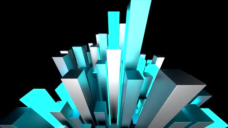 concepto de aprendizaje automático abstracto de 4k.