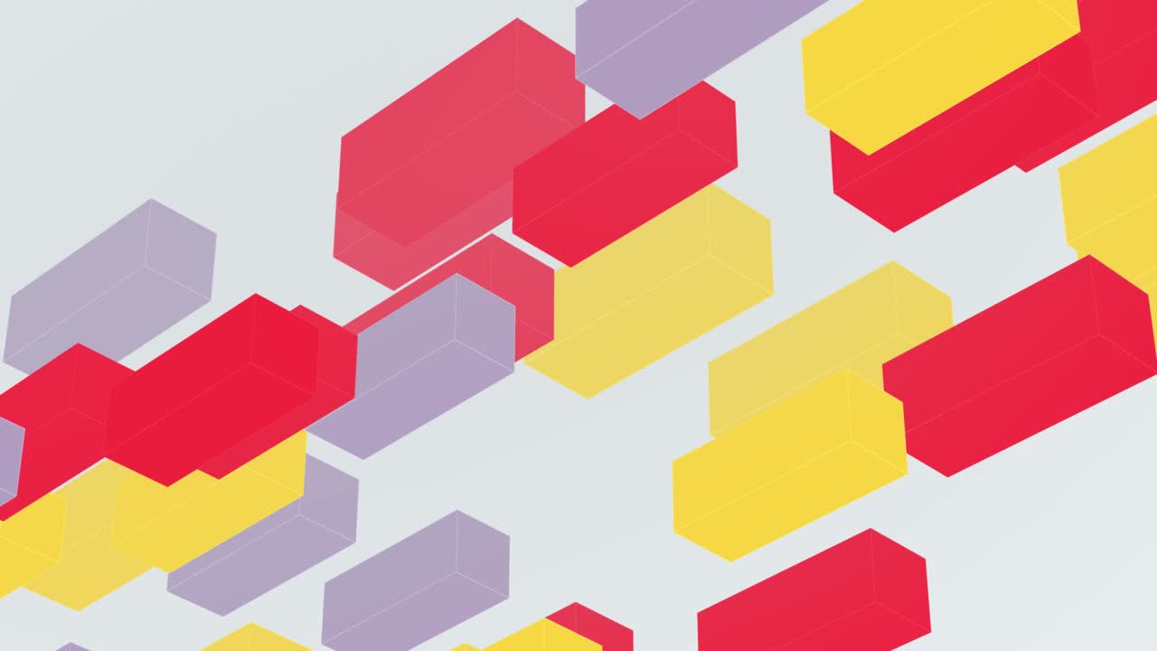 forma abstracta rectángulo y líneas