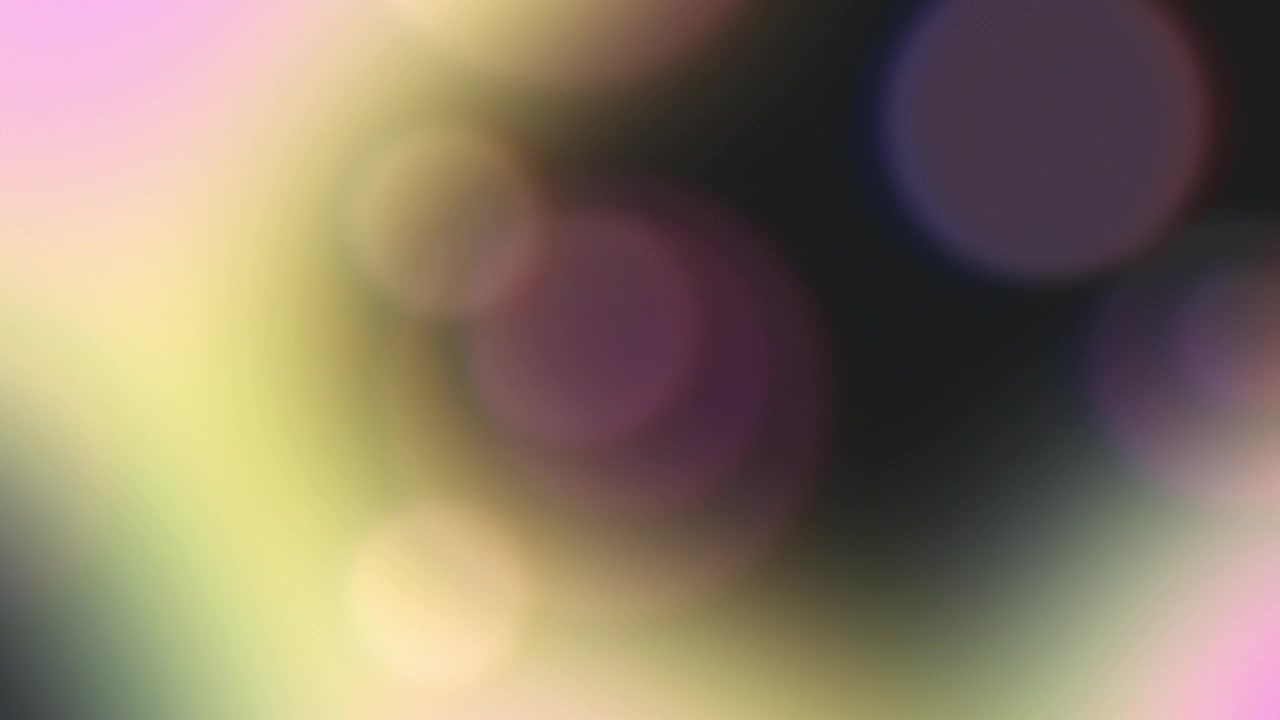 Abstract Background with Soft Pink and Yellow Light Bokeh