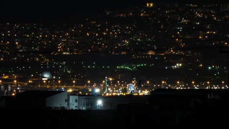 el lapso de tiempo de la ciudad nocturna