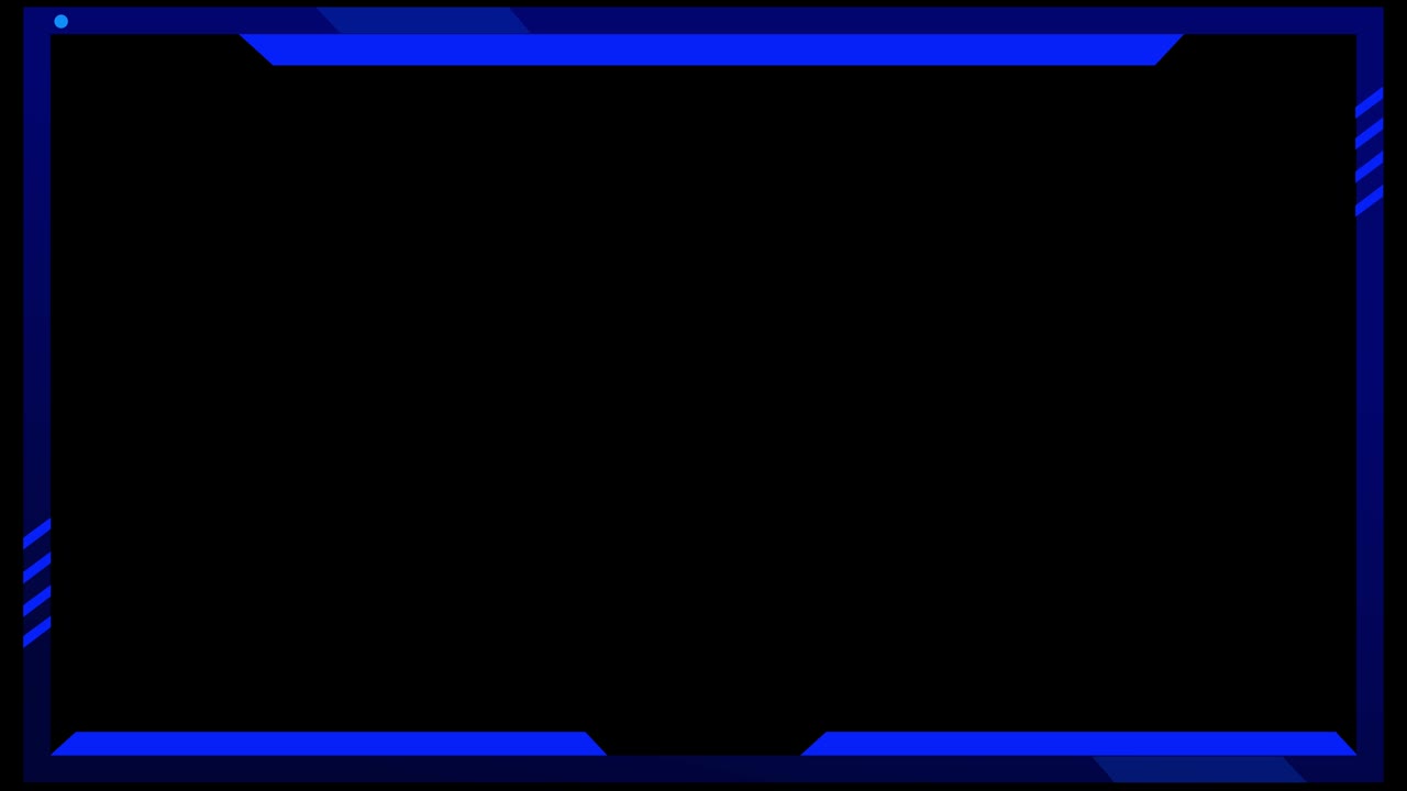 User Interface HUD innovation Technology Future border frame Loop Animation.