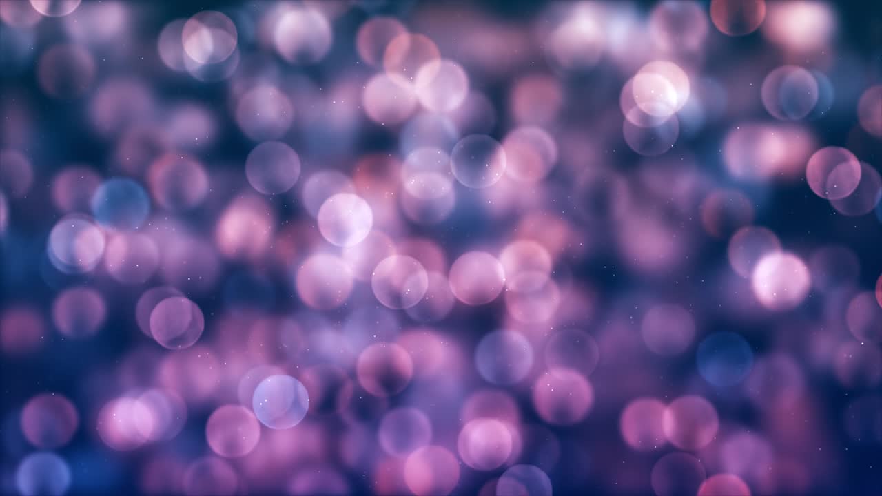 luces púrpuras desenfocadas que se mueven lentamente sobre un fondo más oscuro