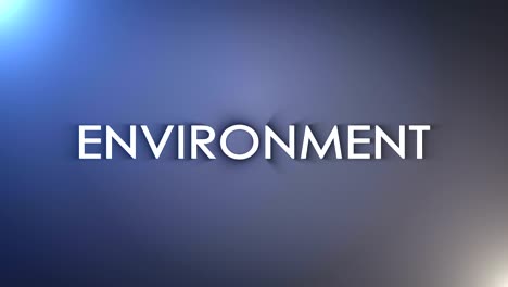 palabras clave de ecología, fondo, animación, bucle
