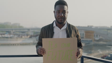 protest for a sustainable future