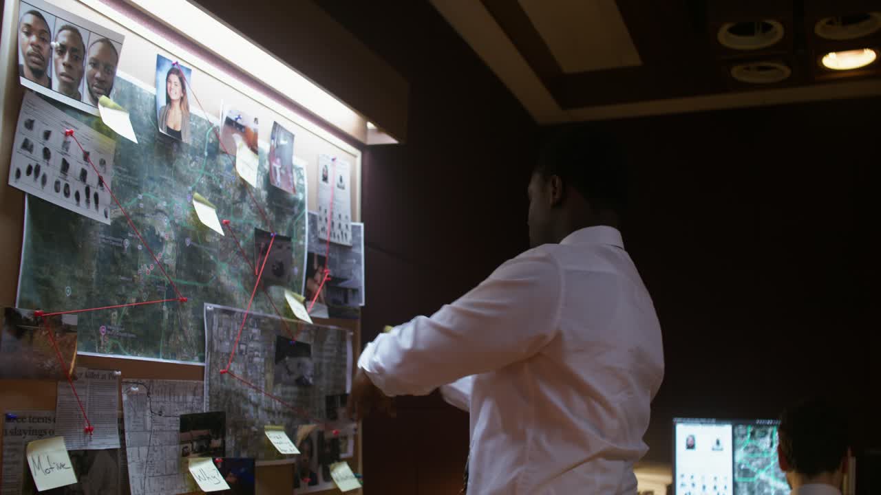 investigación de la escena del crimen