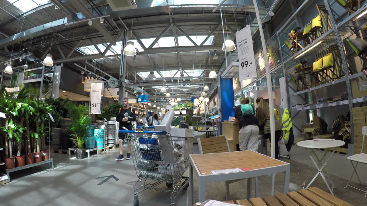 Shopping at ikea Munich