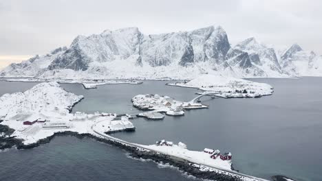 Imágenes-De-Drones-De-Reine-Durante-El-Invierno