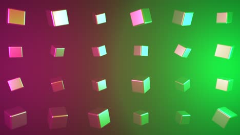 abstract 3d cubes background