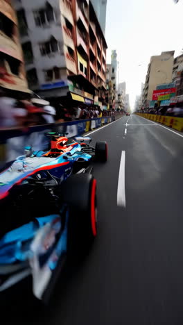 Formula 1 Street Race in a City