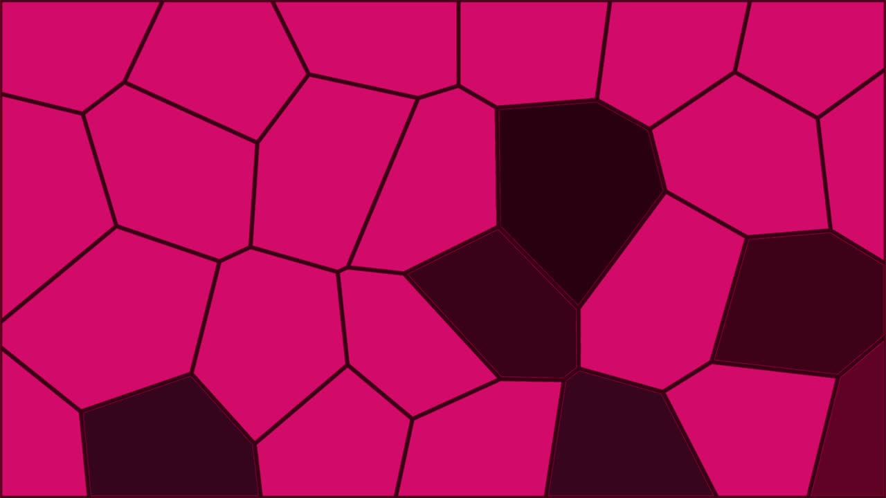 bucle de fondo de mosaico colorido dinámico