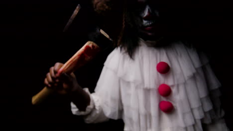 clown in the dark