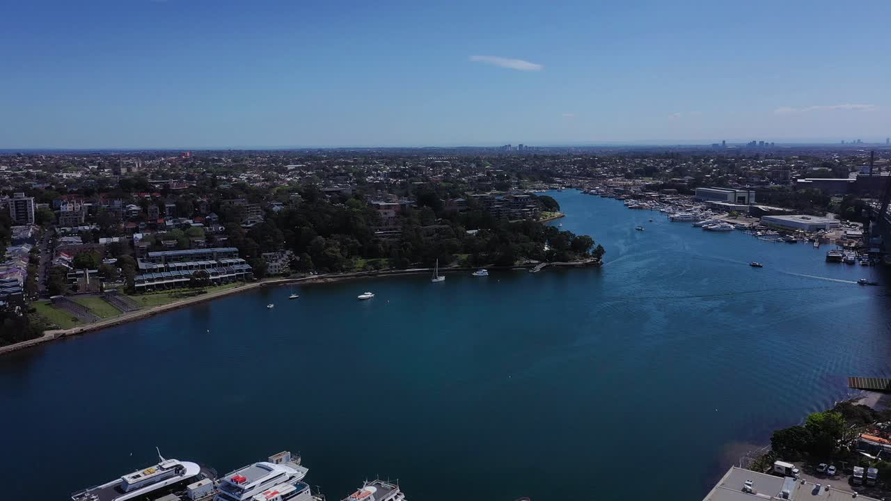 sydney - puente anzac al parque blackwattle bay