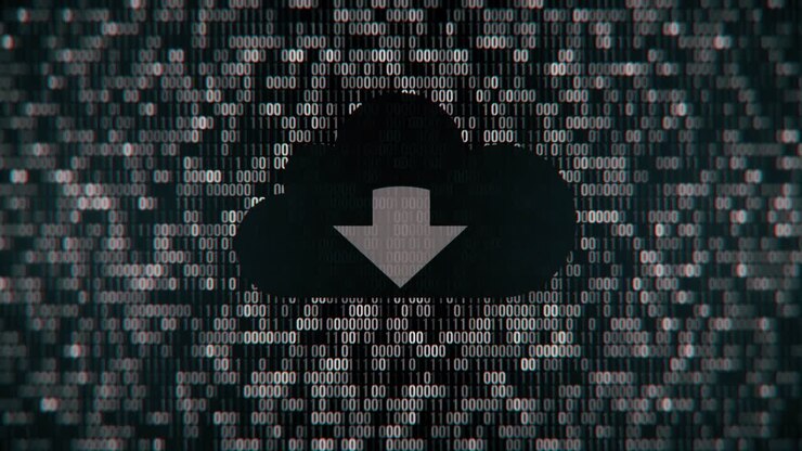 4K -Focus Cloud,Data center, Download loopable background