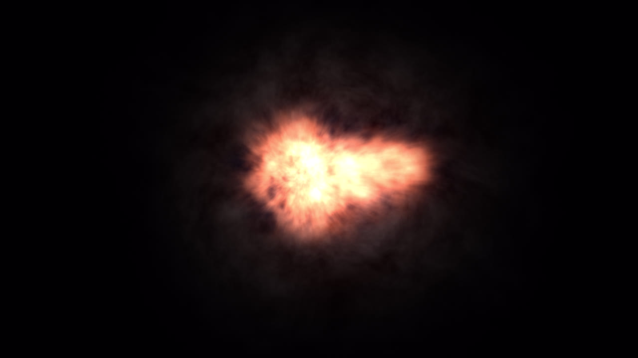 Empty Black Screen Background