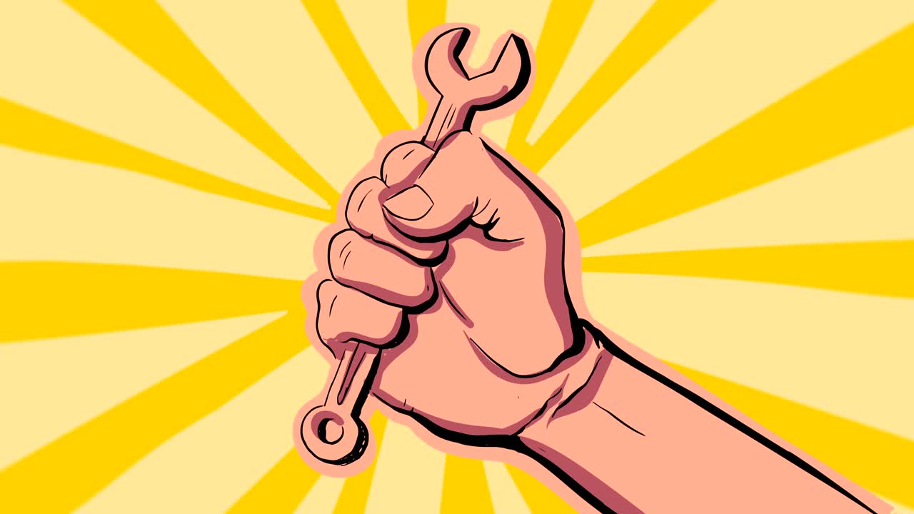 presentando sus saludos por el día del trabajo.