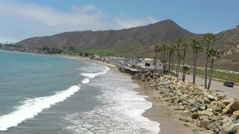 california coastline off of highway 1 near emma wood beach