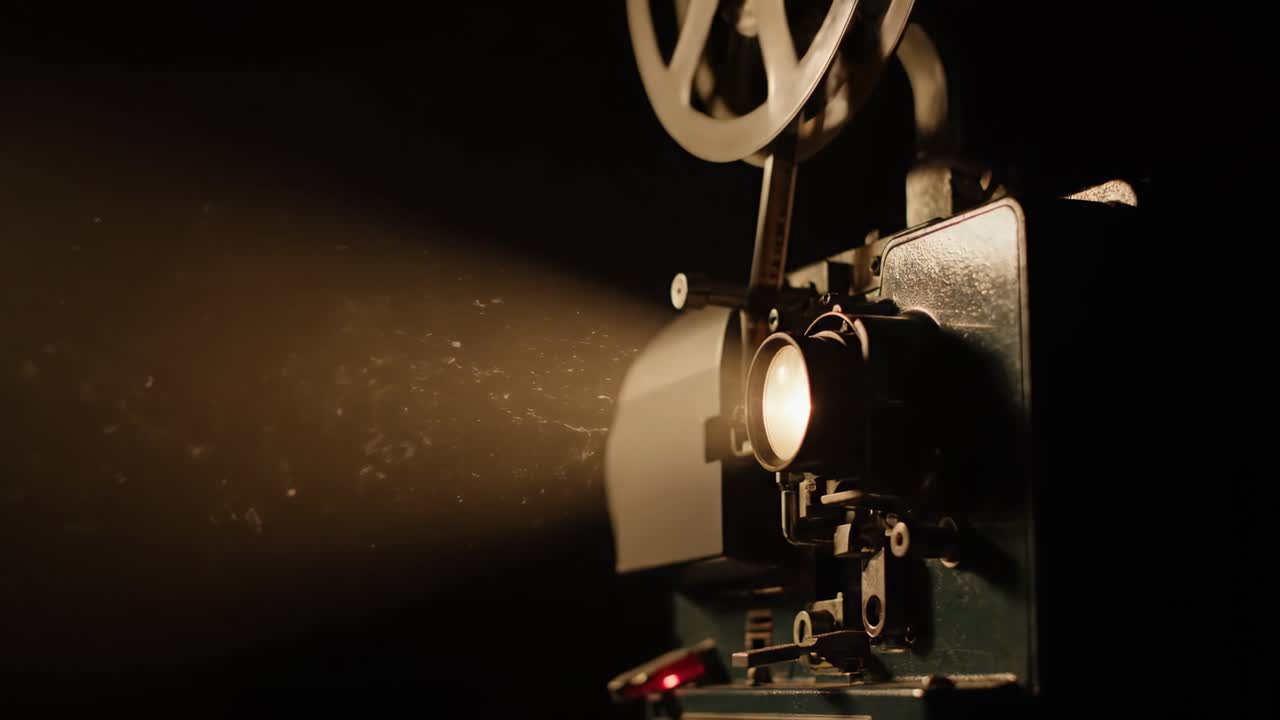 proyector de películas vintage