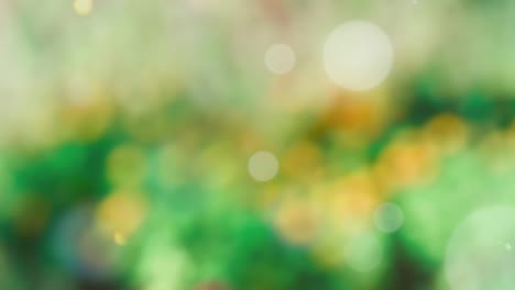 abstract spring background with bokeh