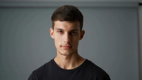 retrato de un joven