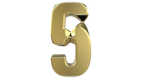 transformation of the "5" digit into the "9" digit and reverse