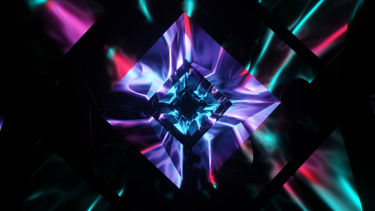 el ciclo de animación de la cueva de cristal 1012.