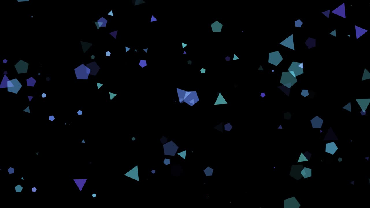 입자 반이는 요정 그래픽 배경 루프 재료