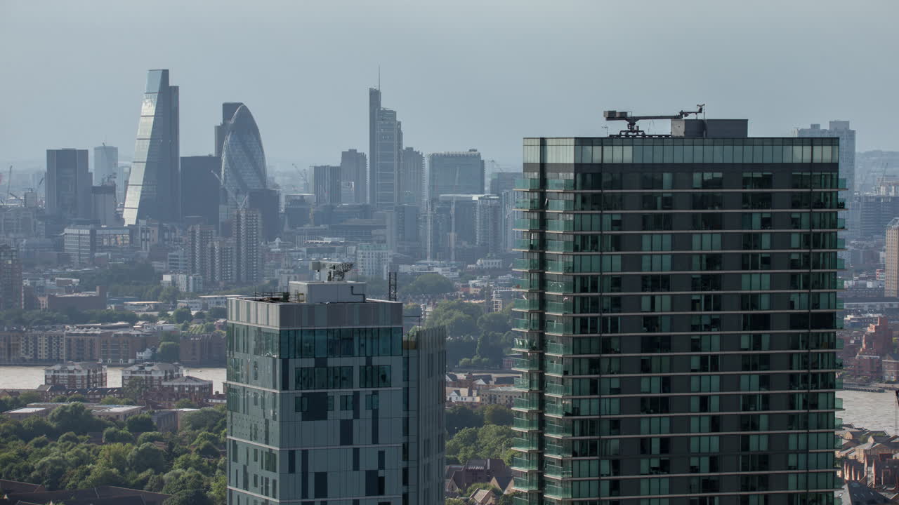 멀리 4k 00에서 런던