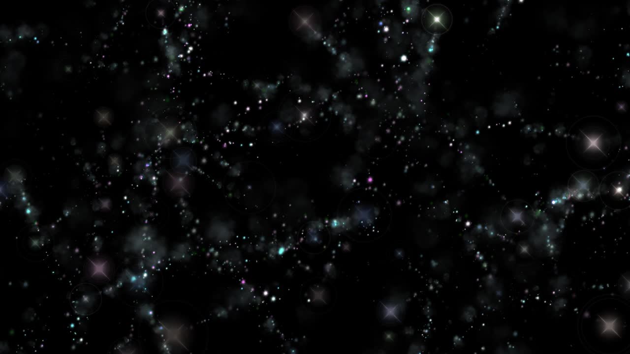 Particle sparkling magic trail and smoke is full color in party and dream tone with 3d rendering include alpha path.