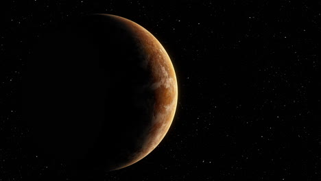 concepto futurista de exploración del espacio profundo descubriendo un nuevo planeta alienígena en otra galaxia