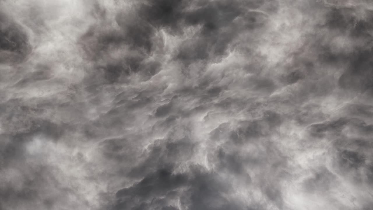 thunderstorm, Rain clouds are coming and thunderbolts lightning