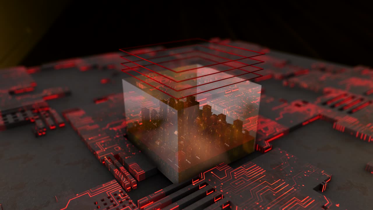 Abstract Digital Background 4K