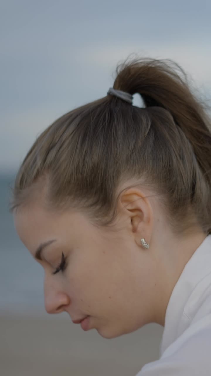 Contemplative Portraits by the Sea