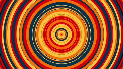 colorful circle with hypnotic spinning motion, computer generated. 3d rendering of abstract vortex background