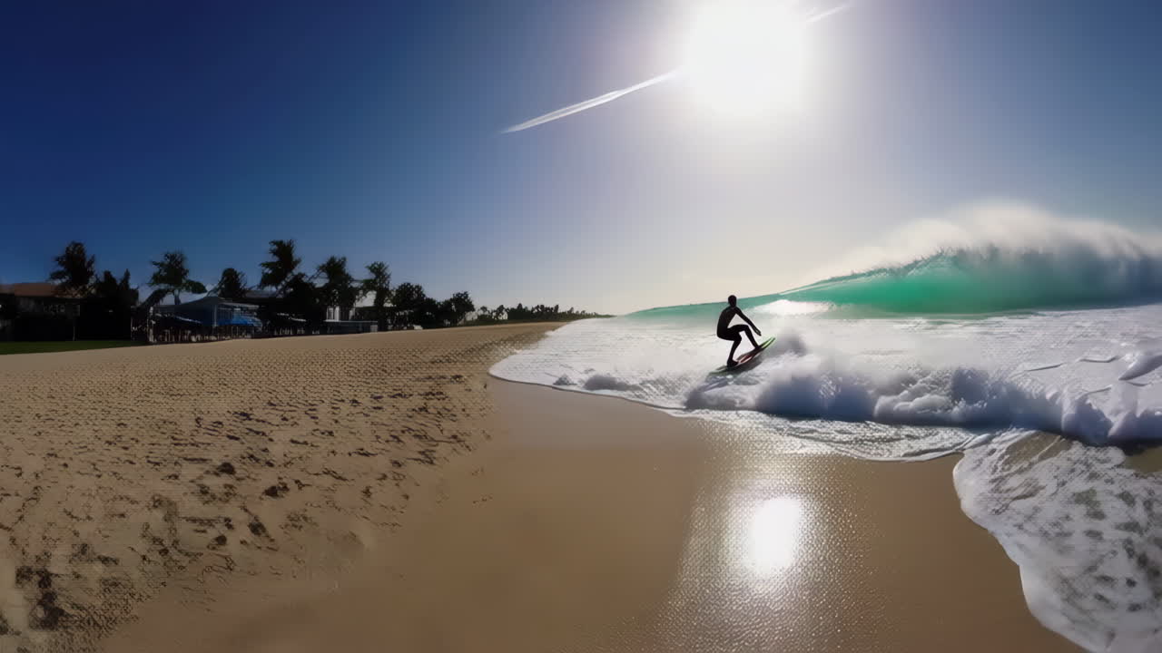 Surffausta merellä