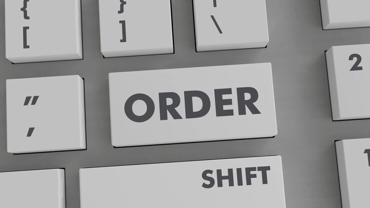 ORDER BUTTON PRESSING ON KEYBOARD