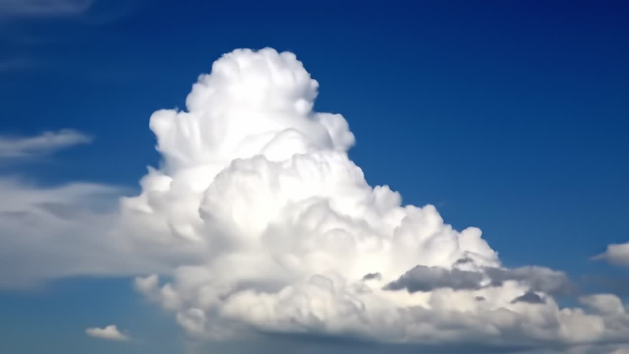 A Majestic Transformation: Witness the Evolving Beauty of Clouds in Two Stunning Frames Showcasing the Dynamic Nature of the Sky's Cotton-like Wonders